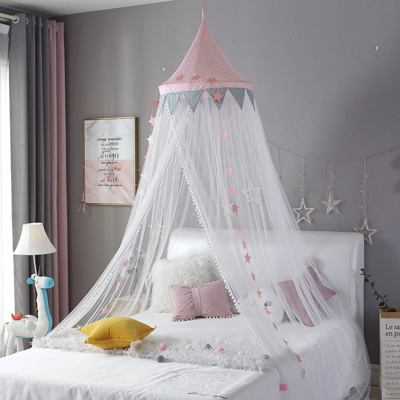 Baby Nursery Equipment - Kid Bed Curtain Canopy Baby Room