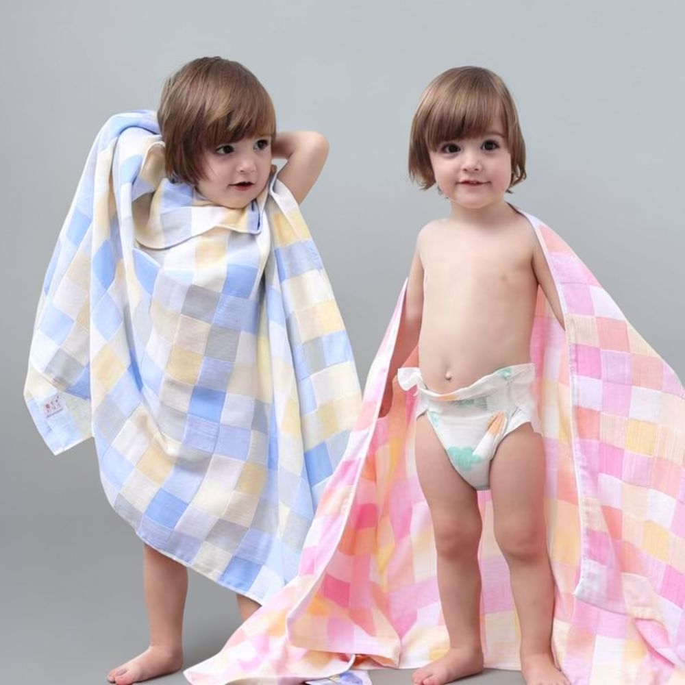 Swaddle Blanket Muslin - Lightweight Cotton Muslin Baby Towel For