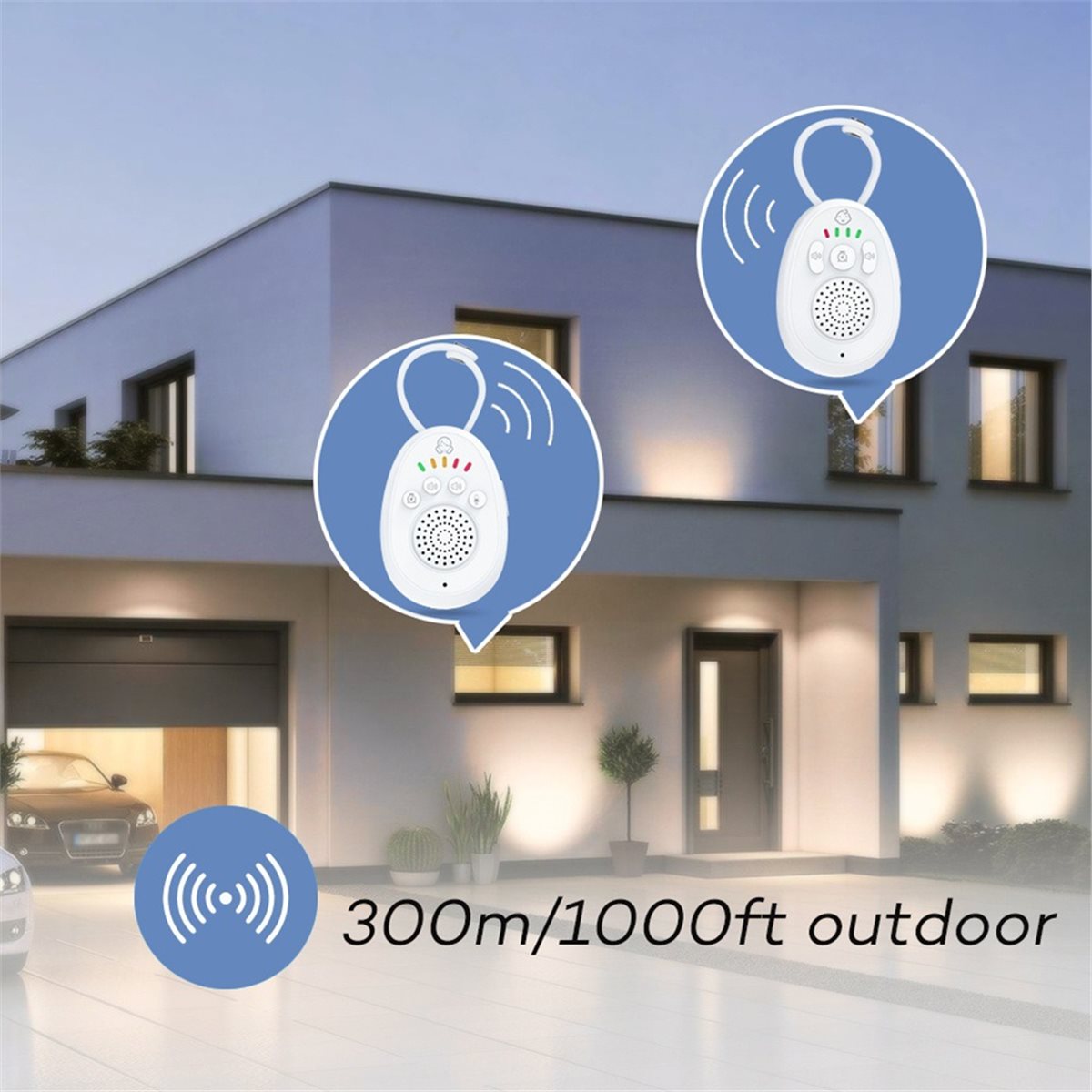 Wearable Baby Monitor - ~CLEARANCE A 2.4GHz Wireless Baby Walkie-Talkie