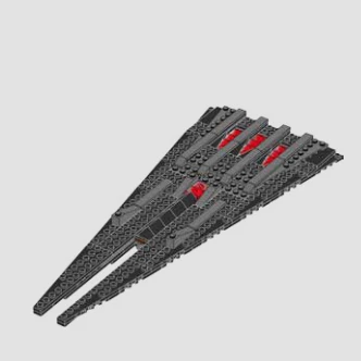 MOC TIE Fighter Model 1060 Pcs - Lego Set Technic 评论和价格
