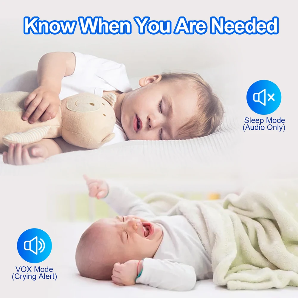 7.0'' Video Baby Monitor 720P  - Wearable Baby Monitor 评论和价格