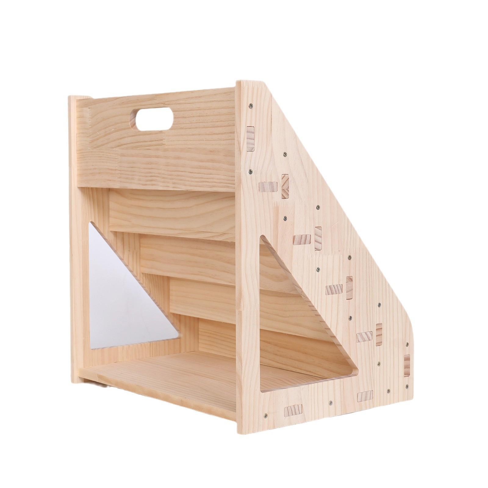 Kids Bookshelf Wooden Storage  - Baby Nursery Unit 评论和价格