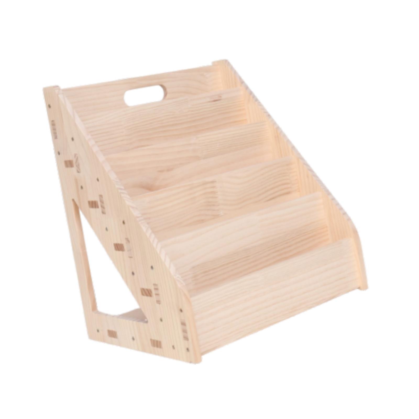 Kids Bookshelf Wooden Storage  - Baby Nursery Unit 评论和价格