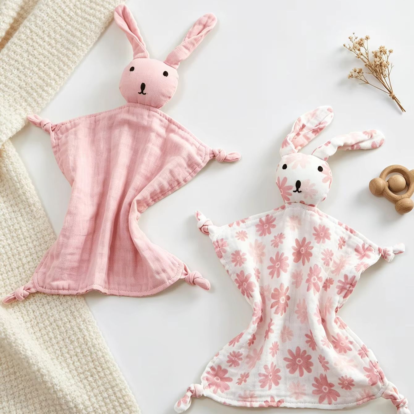 2Pcs Muslin Baby Soothing Towe - Swaddle Blanket Muslin 评论和价格