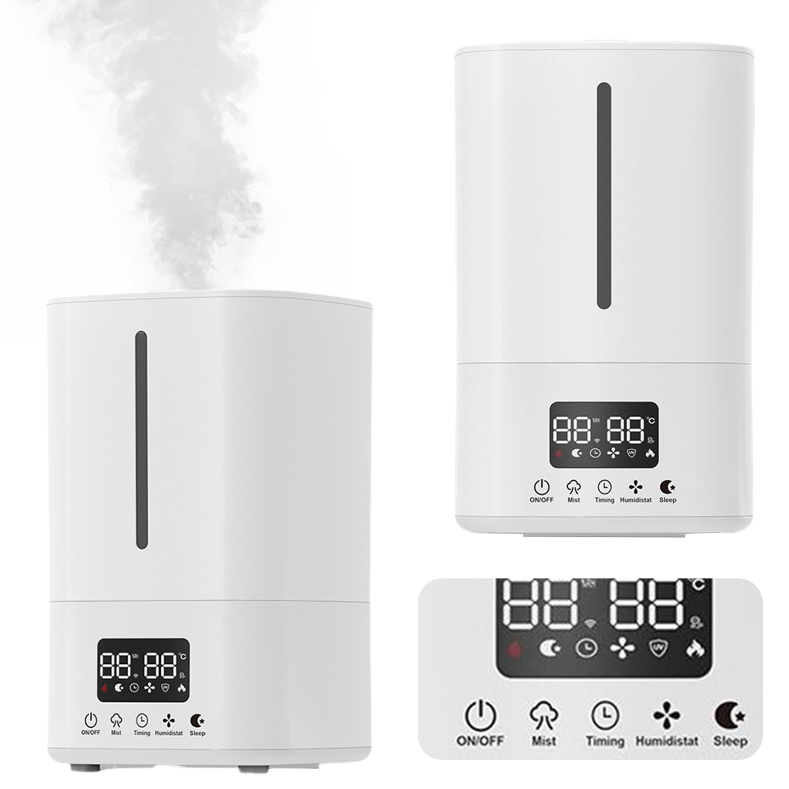 5L Air Humidifier with Air Pur - Baby Nursery Humidifier 评论和价格
