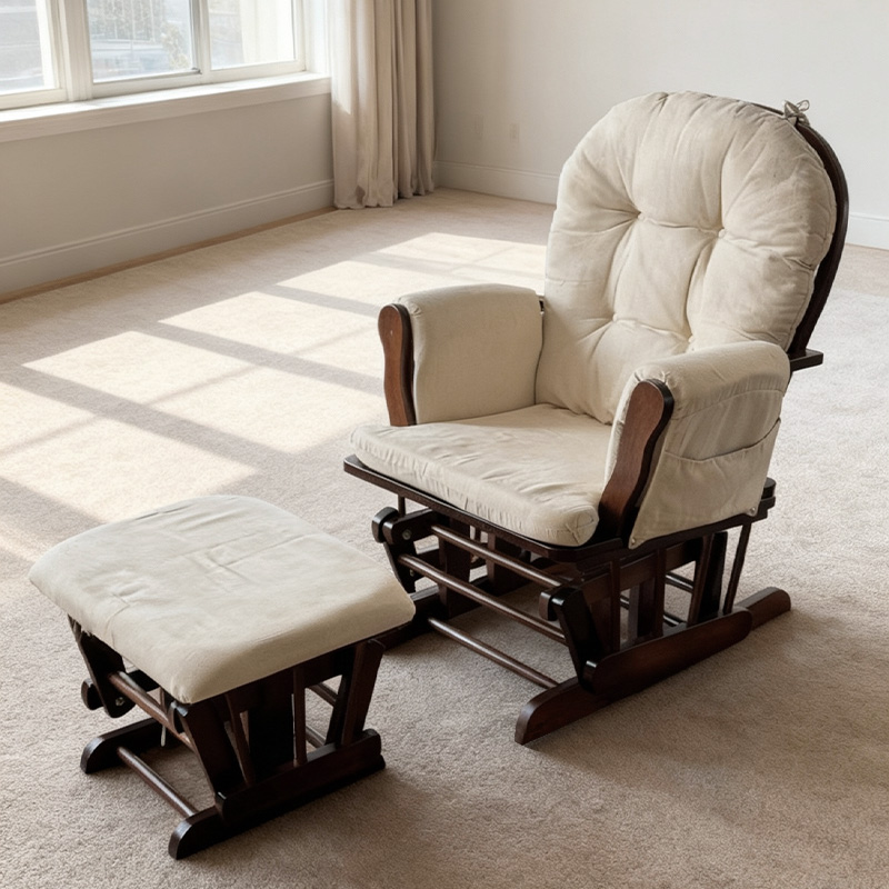 Modern Wood Maternity Mummy Nu - Rocking Chair Nursery 评论和价格