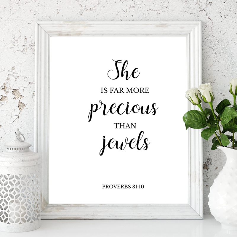 Bible Verses Quote Christian W - Baby Nursery Quotes 评论和价格