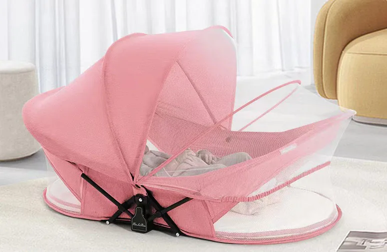#Travel Bassinet Bed Breathabl - Rocking Chair Nursery 评论和价格