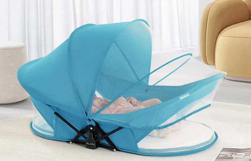 #Travel Bassinet Bed Breathabl - Rocking Chair Nursery 评论和价格