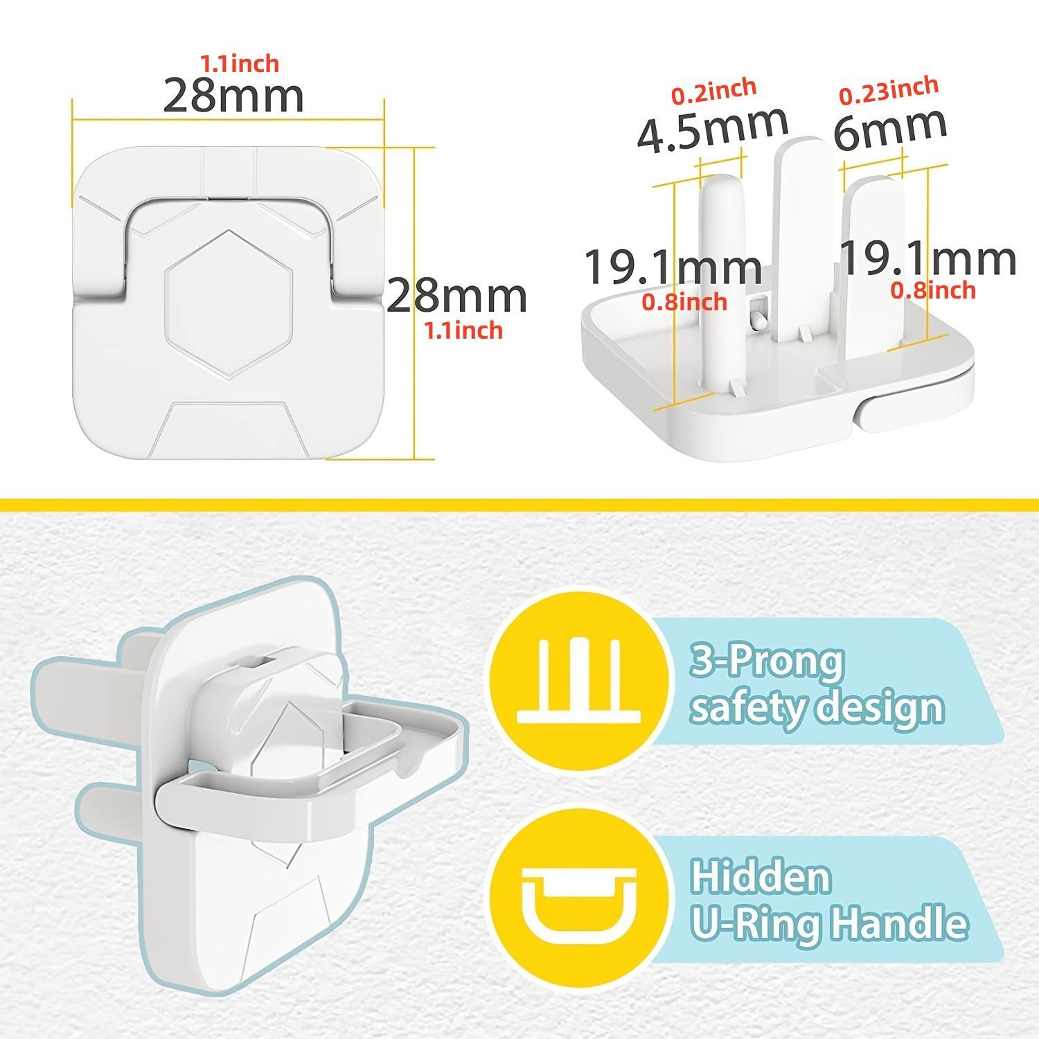 1-20Pc Baby Proof Outlet Cover - Outlet Cover Childproof 评论和价格