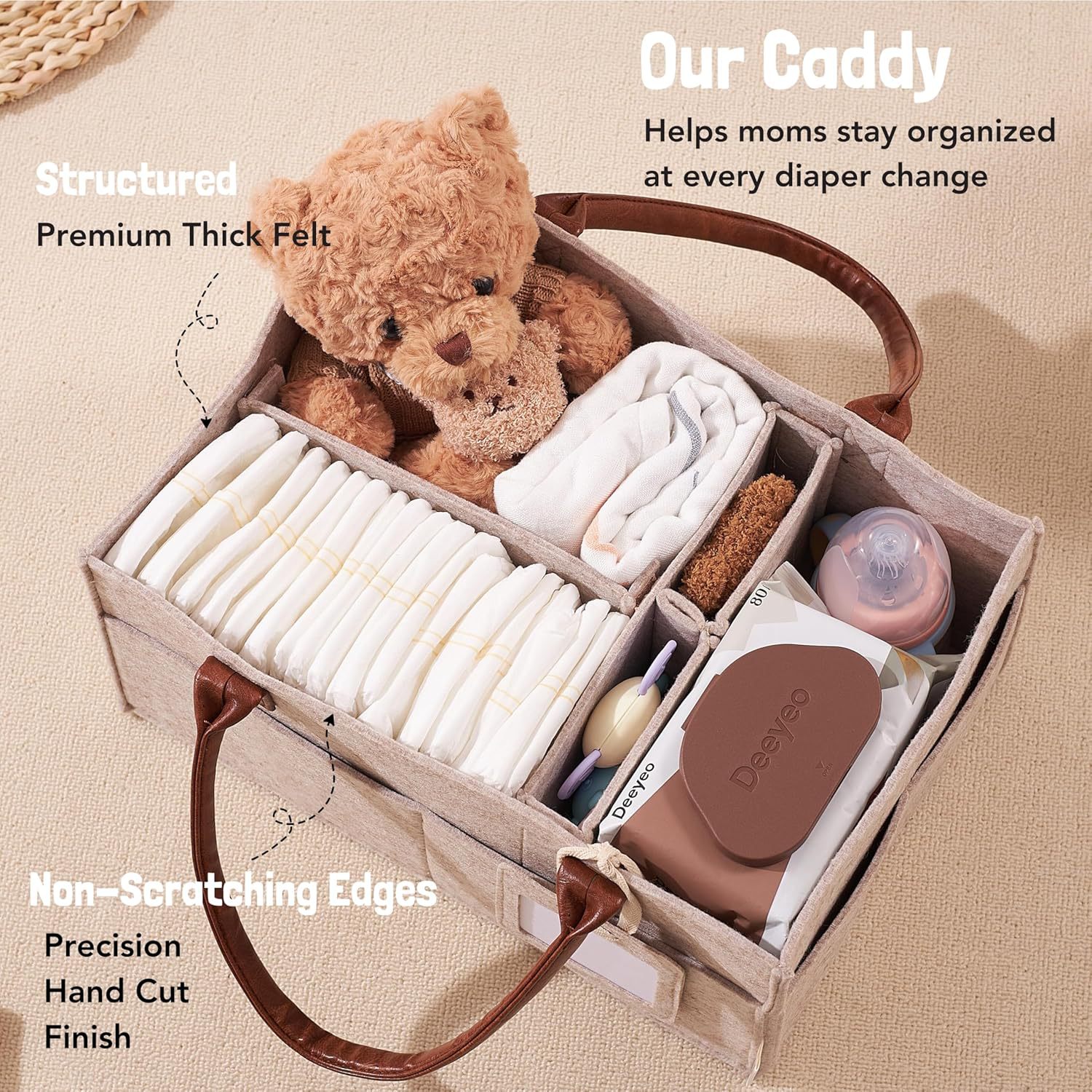 Baby Felt Storage Nursery Orga - Baby Nursery Package 评论和价格