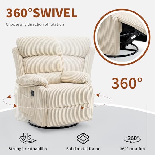 Adult 360° Rocking Recliner Ch - Rocking Chair Nursery 评论和价格
