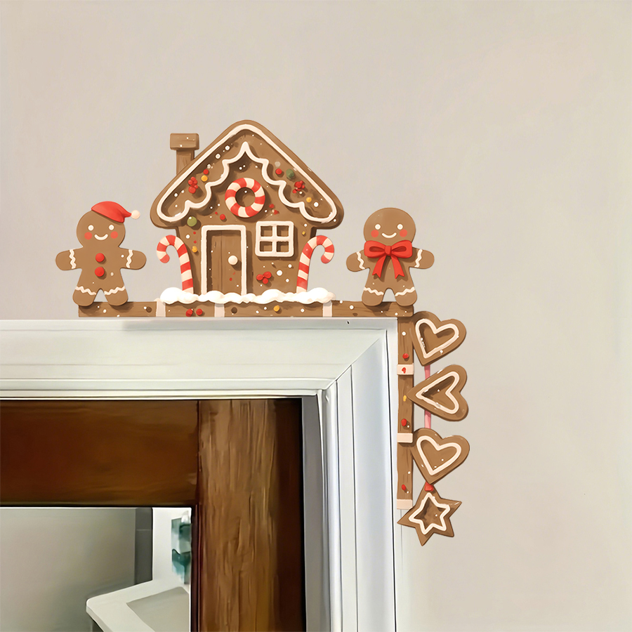 Gingerbread House & Man Christ - Baby Nursery Labels 评论和价格
