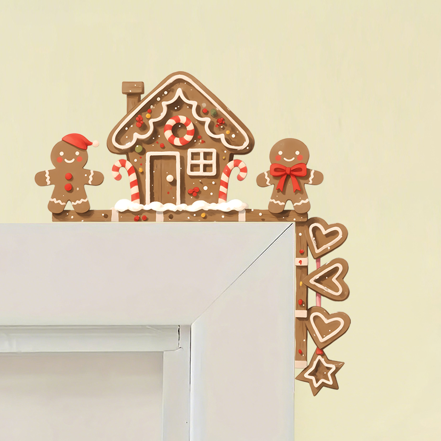 Gingerbread House & Man Christ - Baby Nursery Labels 评论和价格