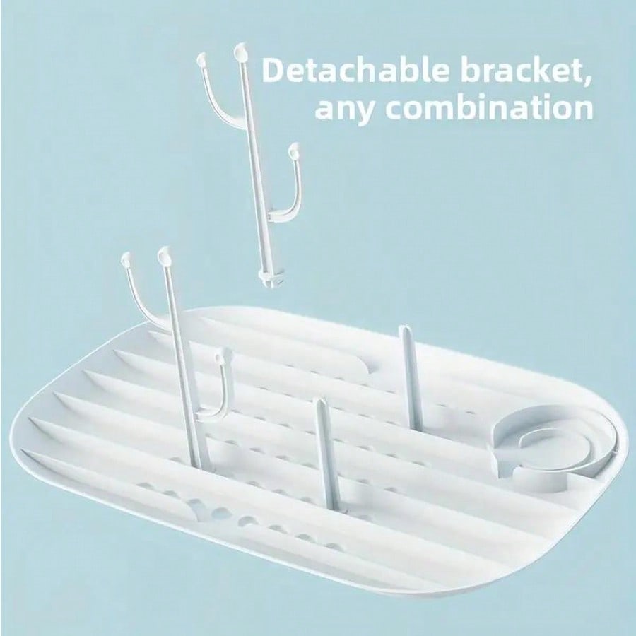 Baby Bottle Drying Rack Storag - Baby Nursery Unit 评论和价格