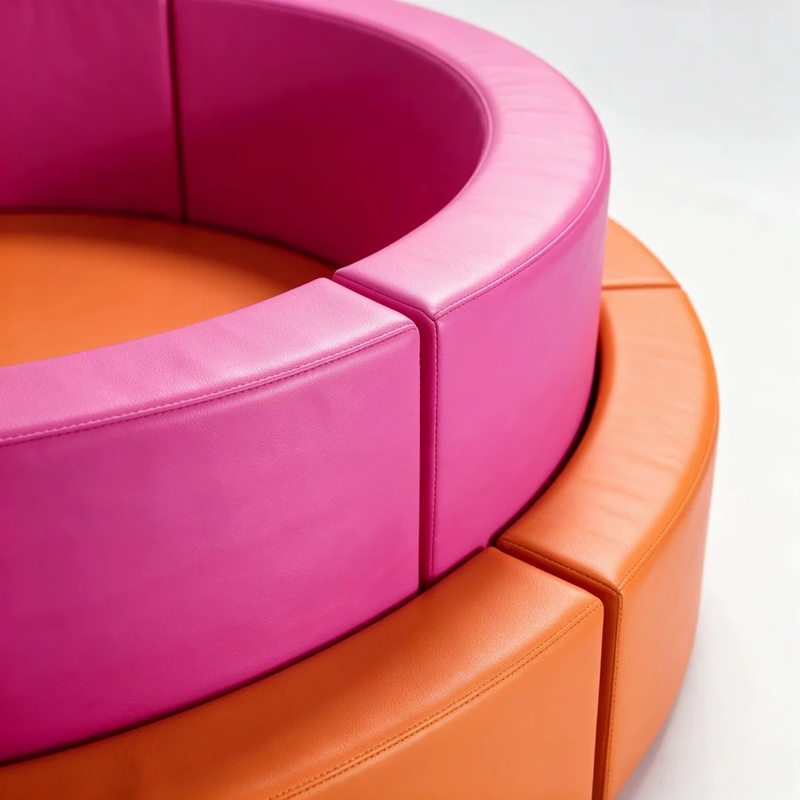 Commercial Red Orange Double L - Baby Nursery Equipment 评论和价格