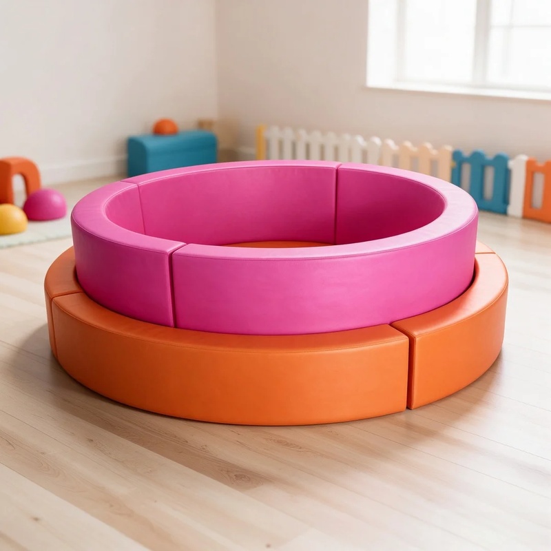 Commercial Red Orange Double L - Baby Nursery Equipment 评论和价格