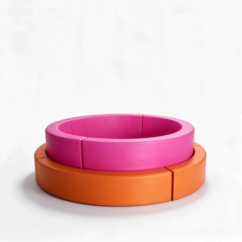 Commercial Red Orange Double L - Baby Nursery Equipment 评论和价格