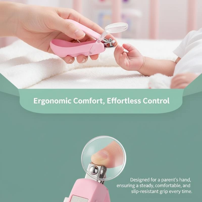 Baby Nail Clippers with Magnif - Baby Nursery Unit 评论和价格