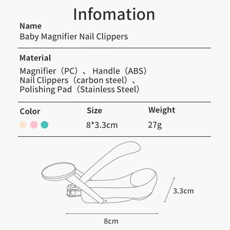 Baby Nail Clippers with Magnif - Baby Nursery Unit 评论和价格
