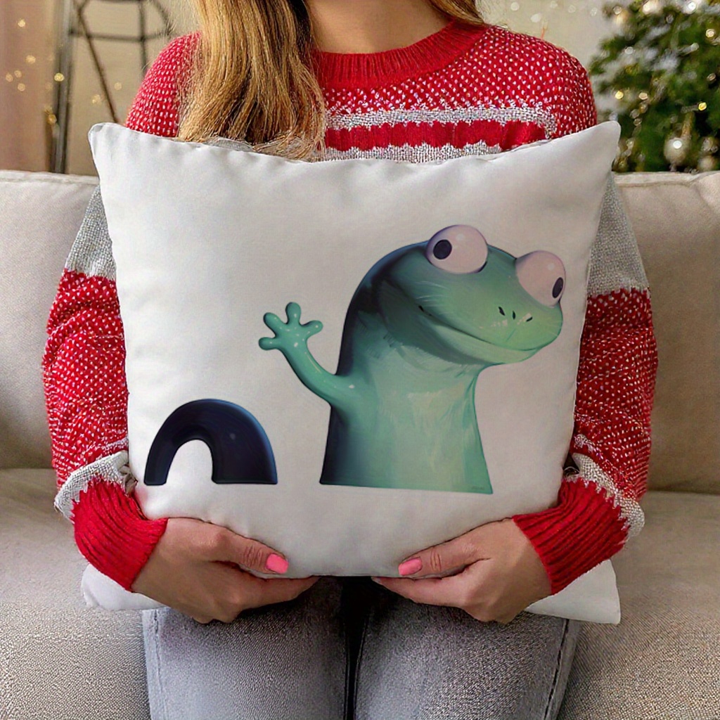 Cute Cartoon Frog Pillowcase C - Baby Nursery Themes Girl 评论和价格