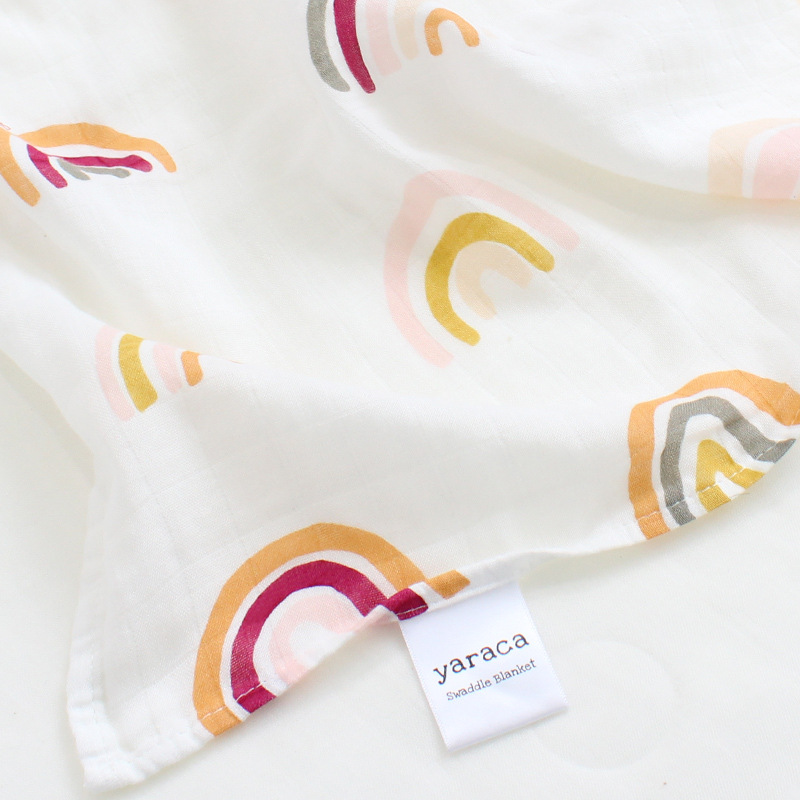 60X60cm Baby Blankets Newborn  - Swaddle Blanket Muslin 评论和价格