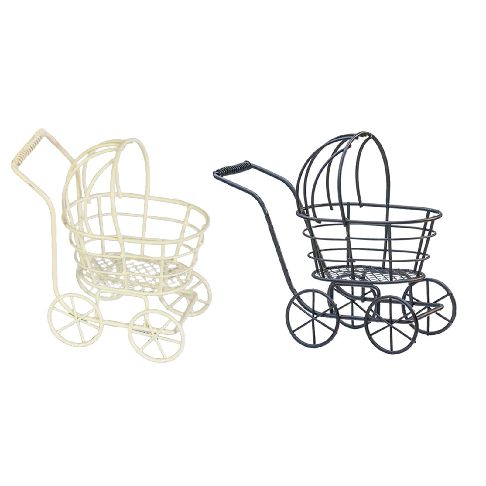 1:12 Scale Dollhouse Baby Pram - Baby Nursery Layout 评论和价格