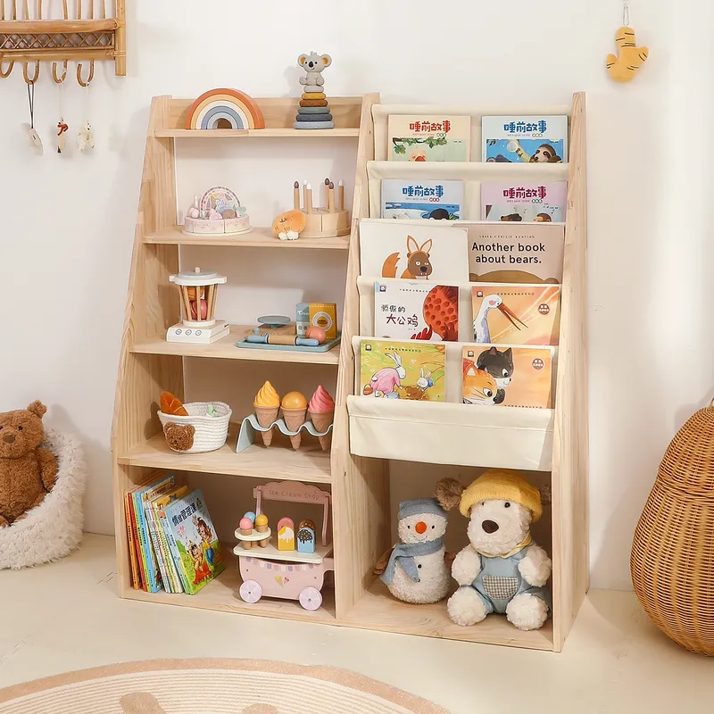 Kids 2-in-1 Toy Storage Rack a - Baby Nursery Unit 评论和价格