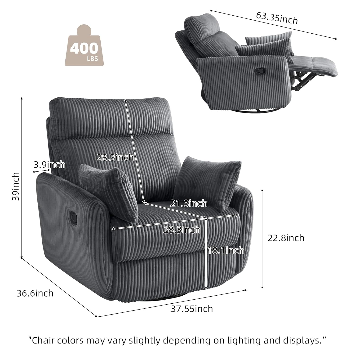 #Swivel Nursery Glider Recline - Rocking Chair Nursery 评论和价格