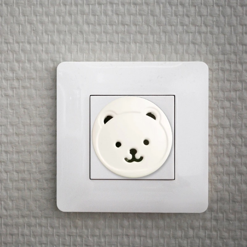5/10pcs EU Power Socket Protec - Outlet Cover Childproof 评论和价格