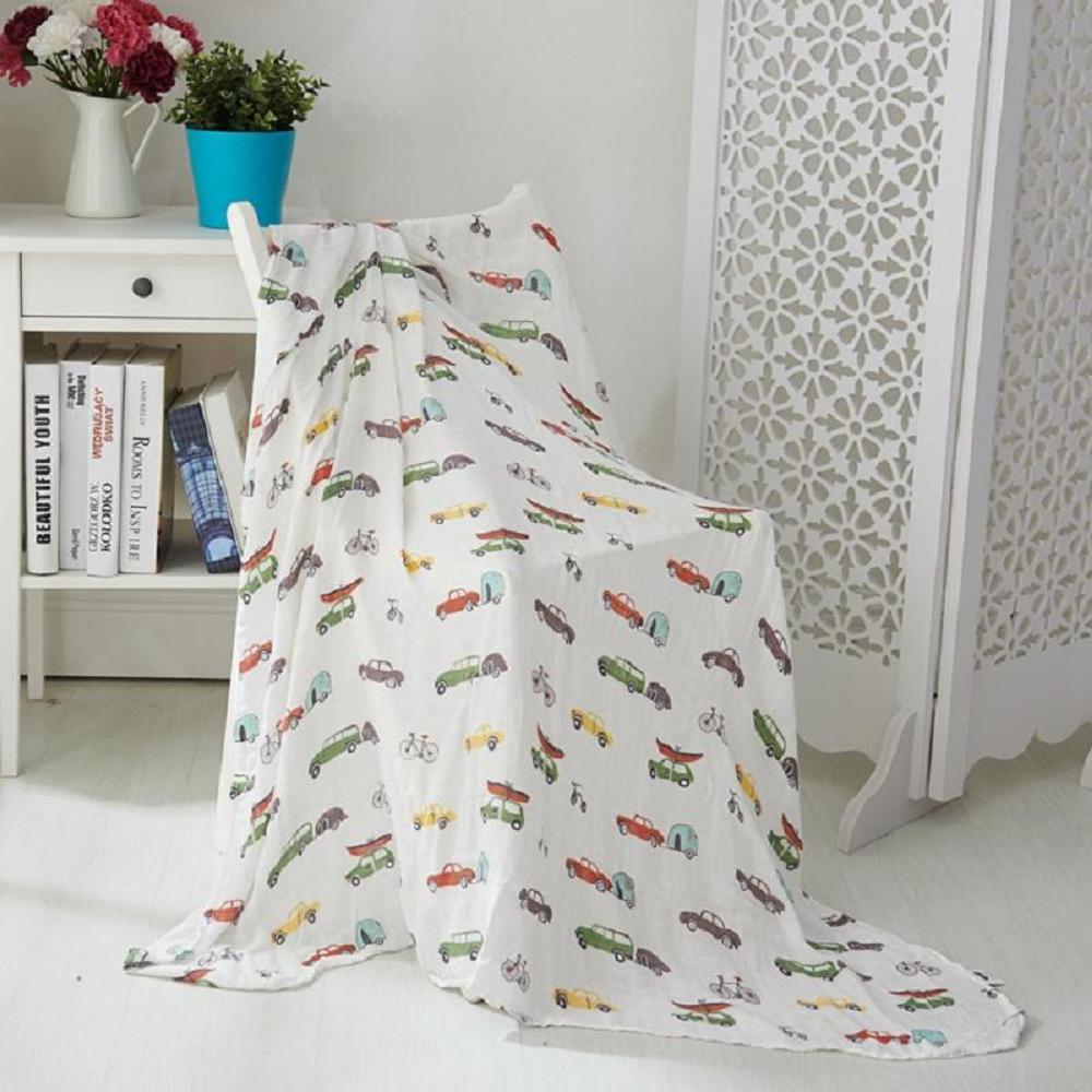Car Ultra Soft 47x47 Inch Baby - Swaddle Blanket Muslin 评论和价格