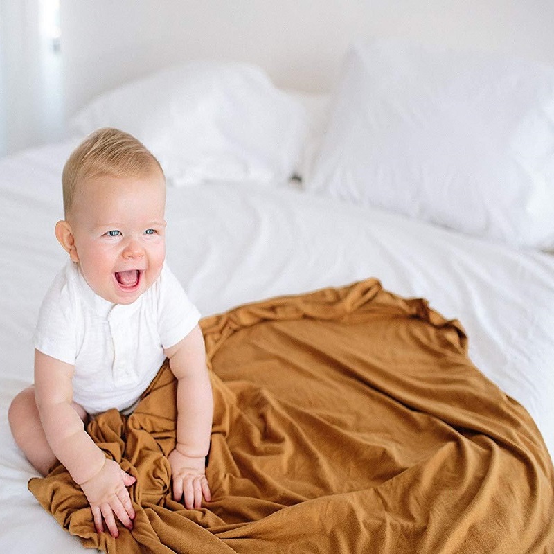Pure Black Color Baby Wrap Ult - Swaddle Blanket Muslin 评论和价格