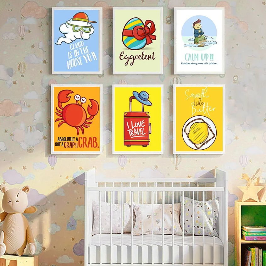 Cute Funny Cartoon Quote Nurse - Baby Nursery Quotes 评论和价格