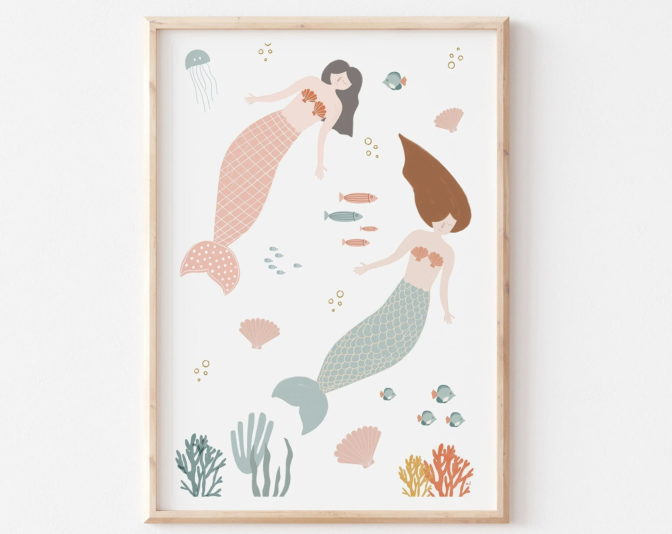 Boho Nursery Ocean Themed Pink - Baby Nursery Themes Girl 评论和价格
